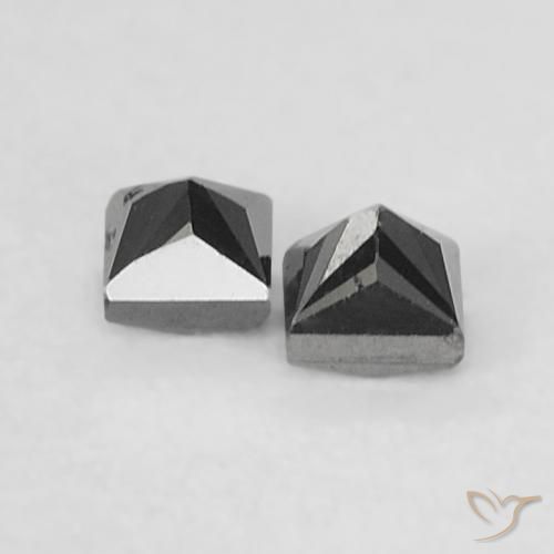 Shop natural 0.14ct ブラック ダイヤモンド gems, 四角形, from インド at GemSelect. In stock, global shipping!