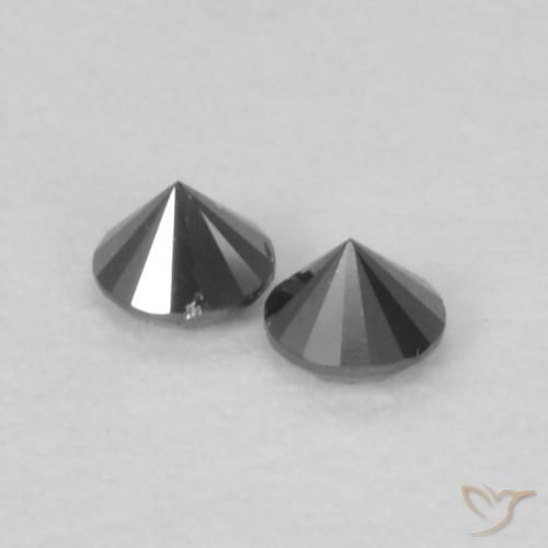 Shop natural 0.09ct ブラック ダイヤモンド gems, ラウンド, from インド at GemSelect. In stock, global shipping!
