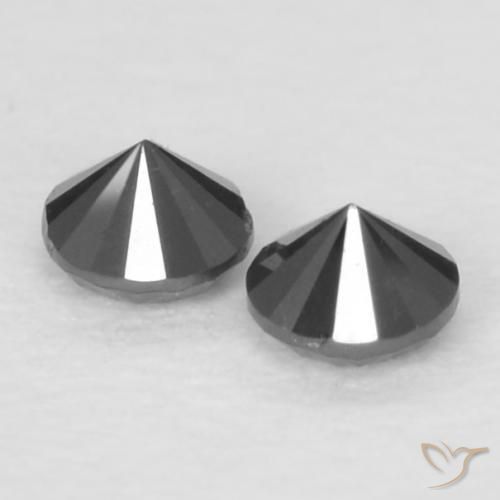 Shop natural 0.09ct ブラック ダイヤモンド gems, ラウンド, from インド at GemSelect. In stock, global shipping!