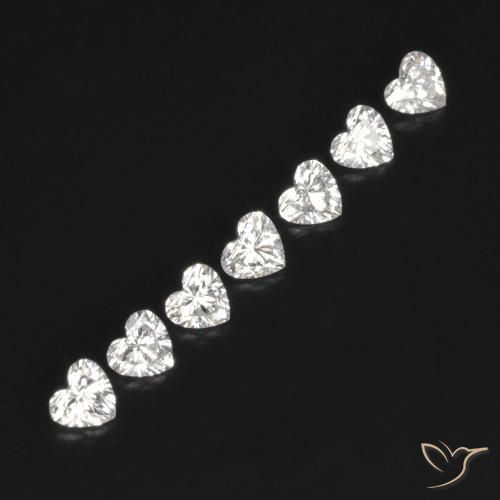 Shop natural 0.53ct F ダイヤモンド gems, 心臓, from ブラジル at GemSelect. In stock, global shipping!