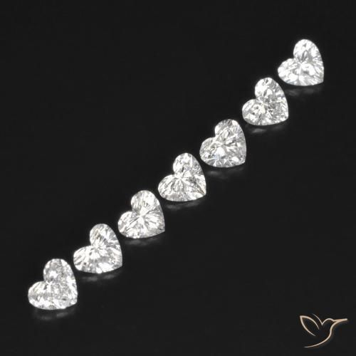 Shop natural 0.56ct F ダイヤモンド gems, 心臓, from ブラジル at GemSelect. In stock, global shipping!