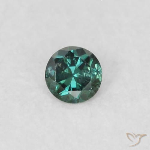 0.02ct 天然 グリーン ダイヤモンド, ラウンド, VS