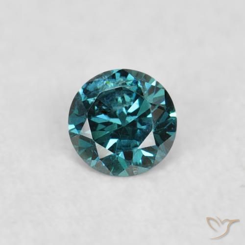0.03ct 天然 グリーン ダイヤモンド, ラウンド, VS