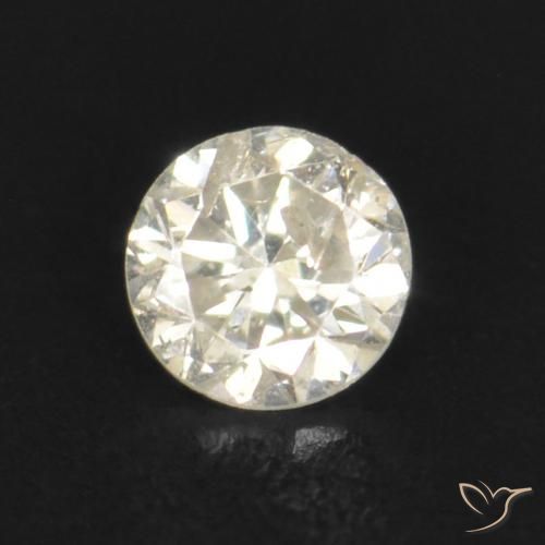 0.03ct 天然 K ダイヤモンド, ラウンド, VS-SI