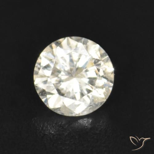 0.07ct 天然 K ダイヤモンド, ラウンド, VS-SI