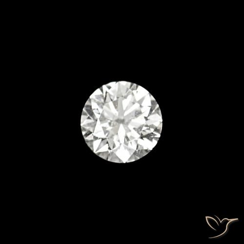 0.04ct D ダイヤモンド, ラウンド, VVS