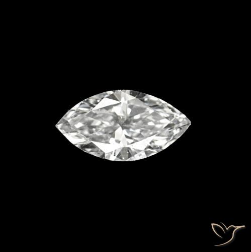0.06ct 天然 D ダイヤモンド, マーキーズ, VVS