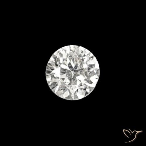 0.02ct H ダイヤモンド, ラウンド, VVS-VS