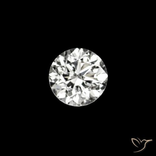 0.02ct D ダイヤモンド, ラウンド, VVS-VS