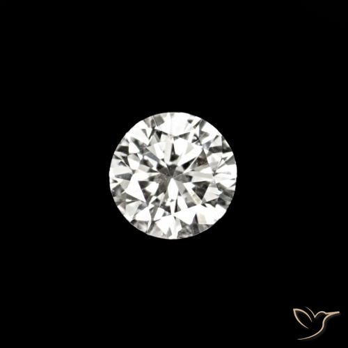 0.02ct D ダイヤモンド, ラウンド, VVS-VS