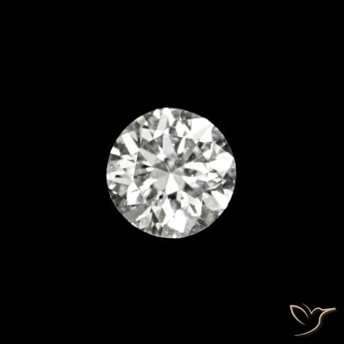 0.02ct D ダイヤモンド, ラウンド, VVS-VS