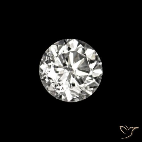 0.02ct E ダイヤモンド, ラウンド, VVS-VS