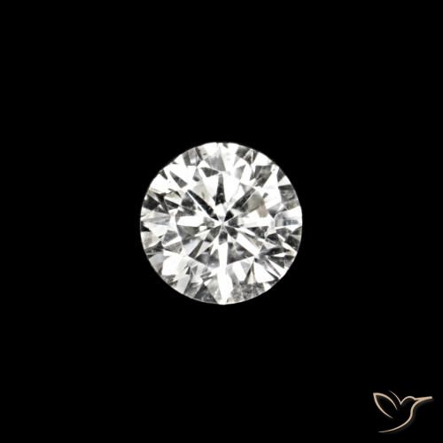 0.02ct D ダイヤモンド, ラウンド, VVS-VS