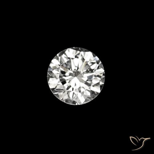 0.02ct D ダイヤモンド, ラウンド, VVS-VS