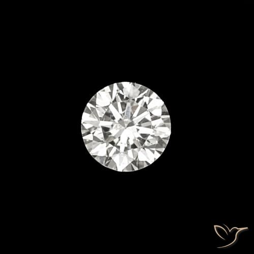 0.03ct E ダイヤモンド, ラウンド, VVS