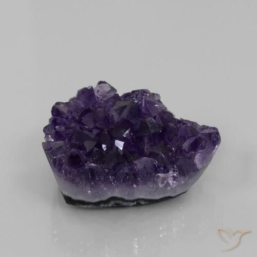 82.82ct 天然 濃いグレープバイオレット ドルジーアメジスト, ファンシー, オペーク