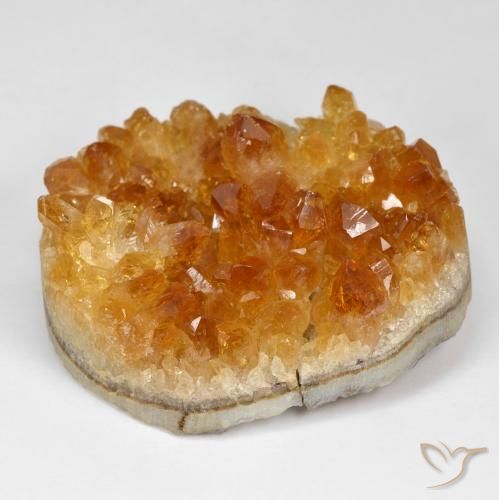 110.64ct 天然 オレンジブラウン ドルジーシトリン, 楕円形, オペーク