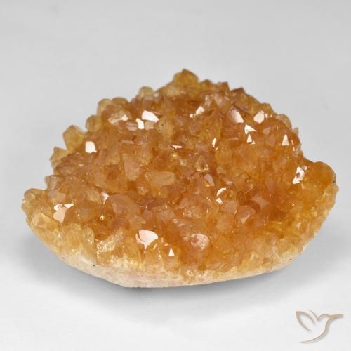 98.13ct 天然 Medium Light-Orange ドルジーシトリン, ファンシー, オペーク