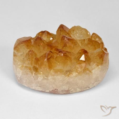 57.87ct 天然 オレンジゴールド ドルジーシトリン, 楕円形, オペーク