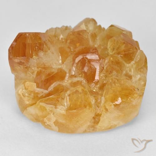 26.38ct 天然 ハニーオレンジ ドルジーシトリン, ファンシー, オペーク