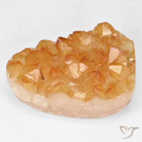41.14ct 天然 Medium Light-Orange ドルジーシトリン, ファンシー, オペーク