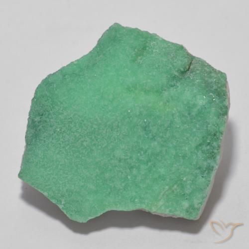 12.50ct 天然 ミントグリーン ドルジーバリサイト, ファンシー, オペーク