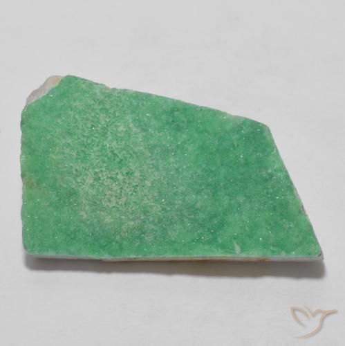 11.00ct 天然 ミントグリーン ドルジーバリサイト, ファンシー, オペーク