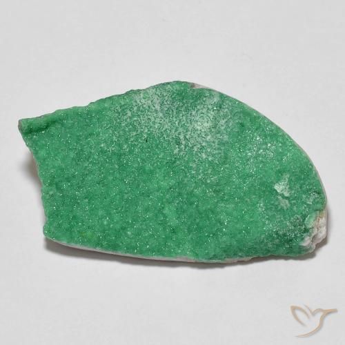 17.75ct 天然 ウォームグリーン ドルジーバリサイト, ファンシー, オペーク