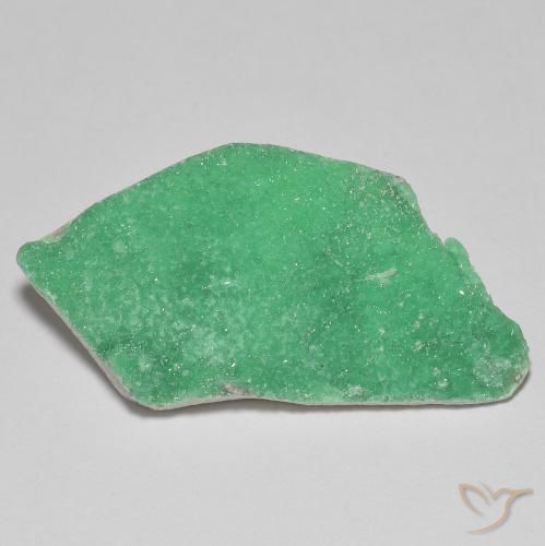 19.87ct 天然 クローバーグリーン ドルジーバリサイト, ファンシー, オペーク