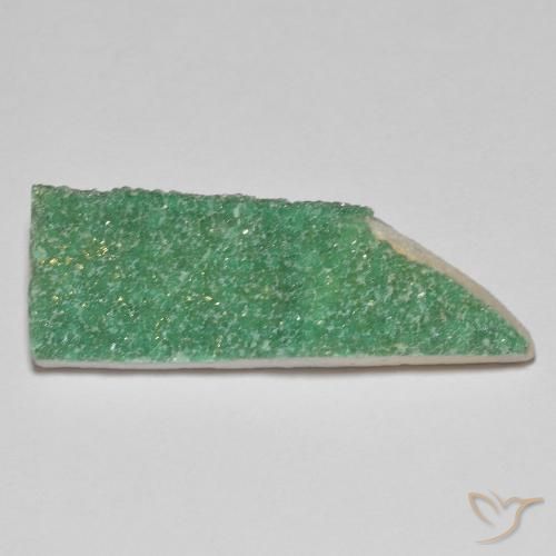 10.89ct 天然 ウォームグリーン ドルジーバリサイト, ファンシー, オペーク