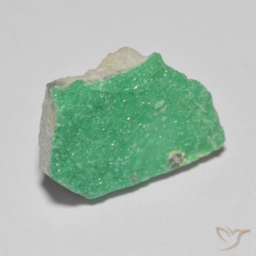 5.60ct 天然 黄みがかったグリーン ドルジーバリサイト, ファンシー, オペーク