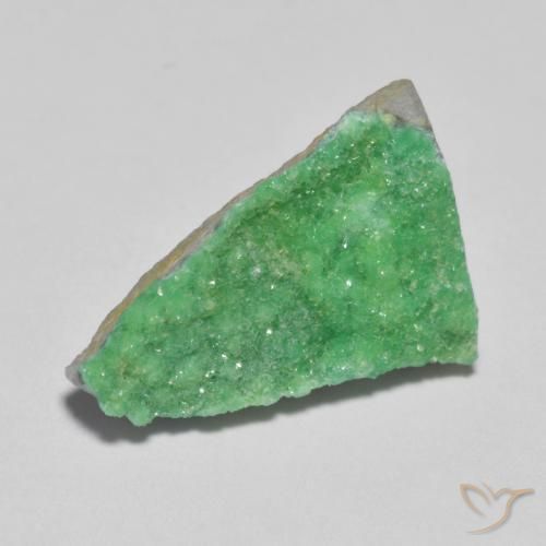 4.05ct 天然 シャムロックグリーン ドルジーバリサイト, ファンシー, オペーク