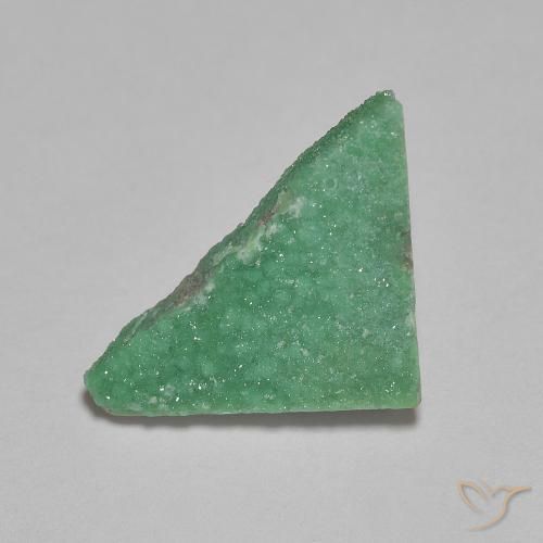 2.61ct 天然 ライトグリーン ドルジーバリサイト, トリリオン, オペーク