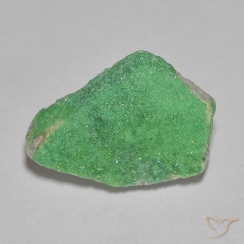 5.57ct 天然 ミディアムグリーン ドルジーバリサイト, ファンシー, オペーク