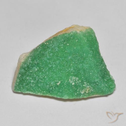 12.53ct 天然 濃いファーングリーン ドルジーバリサイト, ファンシー, オペーク