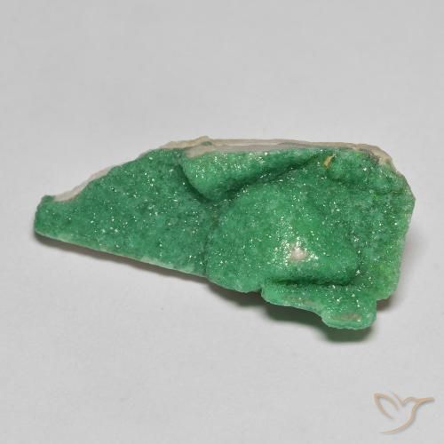 8.95ct 天然 濃いファーングリーン ドルジーバリサイト, ファンシー, オペーク