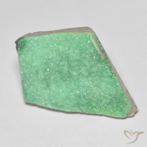 10.42ct 天然 ライトグリーン ドルジーバリサイト, ファンシー, オペーク