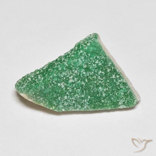 5.69ct 天然 ミディアム薄いグリーン ドルジーバリサイト, ファンシー, オペーク