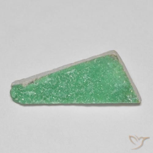 4.54ct 天然 シャムロックグリーン ドルジーバリサイト, ファンシー, オペーク