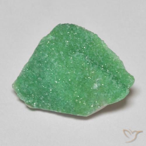 3.58ct 天然 シャムロックグリーン ドルジーバリサイト, ファンシー, オペーク