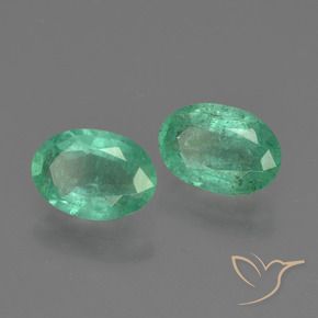 Shop natural 1.51ct ミディアムグリーン エメラルド gems, 楕円形, from ザンビア at GemSelect. In stock, global shipping!