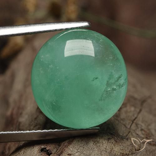 13.06ct 天然 クールエメラルドグリーン エメラルド, ラウンド, 半透明