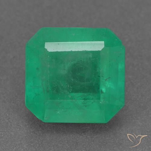 2.48ct 天然 エレクトリックグリーン エメラルド, エメラルドカット, VS-SI