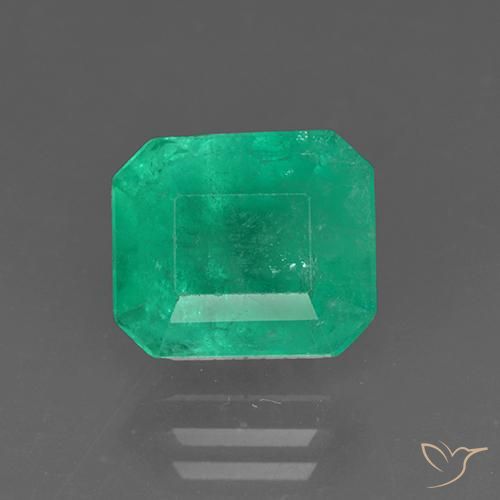 3.15ct 天然 フォレストグリーン エメラルド, エメラルドカット, SI