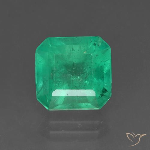 3.35ct 天然 ジェイドグリーン エメラルド, エメラルドカット, SI