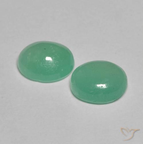 Shop natural 1.41ct ミディアム薄いグリーン エメラルド gems, 楕円形, from コロンビア at GemSelect. In stock, global shipping!
