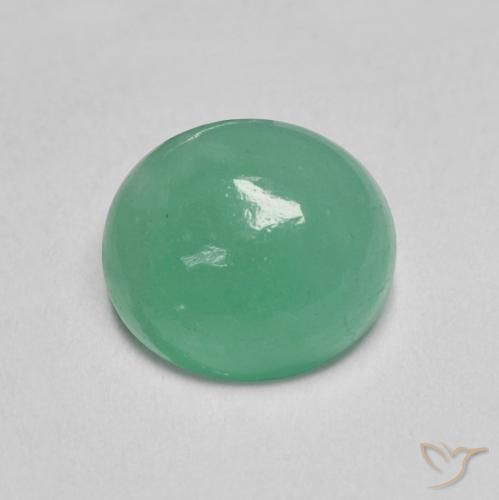 2.01ct 天然 ミントグリーン エメラルド, 楕円形, 半透明