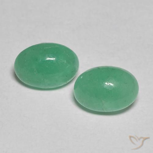 Shop natural 0.95ct ミディアム薄いグリーン エメラルド gems, 楕円形, from コロンビア at GemSelect. In stock, global shipping!