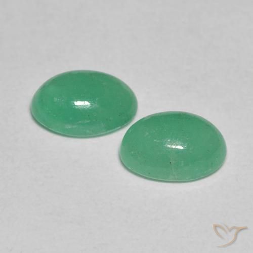 Shop natural 0.95ct ミディアム薄いグリーン エメラルド gems, 楕円形, from コロンビア at GemSelect. In stock, global shipping!