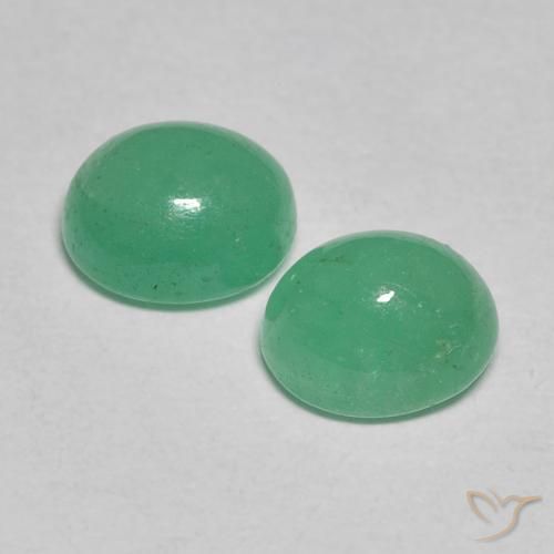 Shop natural 1.58ct ミディアム薄いグリーン エメラルド gems, 楕円形, from コロンビア at GemSelect. In stock, global shipping!